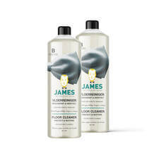 James Vloerreiniger Beschermt en Herstelt (B) | Milde PVC Vloer Reiniger | Voordeelverpakking 2 x 1 