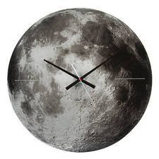 Karlsson Moon Wandklok - Spiegelglas - Geruisloos - ⌀ 60 cm