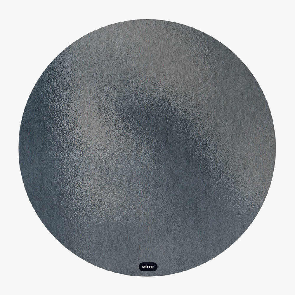 Mótif Doré Fumee - Wasbare kinderstoel vloerbeschermer -  Grijsblauw  - Ø 115 cm 1