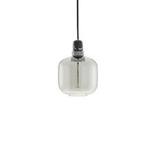 Normann Copenhagen Amp - Hanglamp Small - Gerookt Zwart - H 17 x Ø 14 cm
