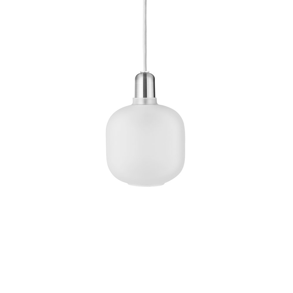 Normann Copenhagen Amp - Hanglamp Small - Mat Wit - H 17 x Ø 14 cm 1