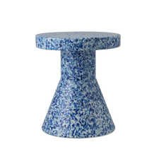 Normann Copenhagen Bit Stool Cone - Bijzettafel Blauw - H 42 x Ø 36 cm