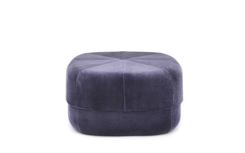 Normann Copenhagen Circus Velour - Poef Paars 1