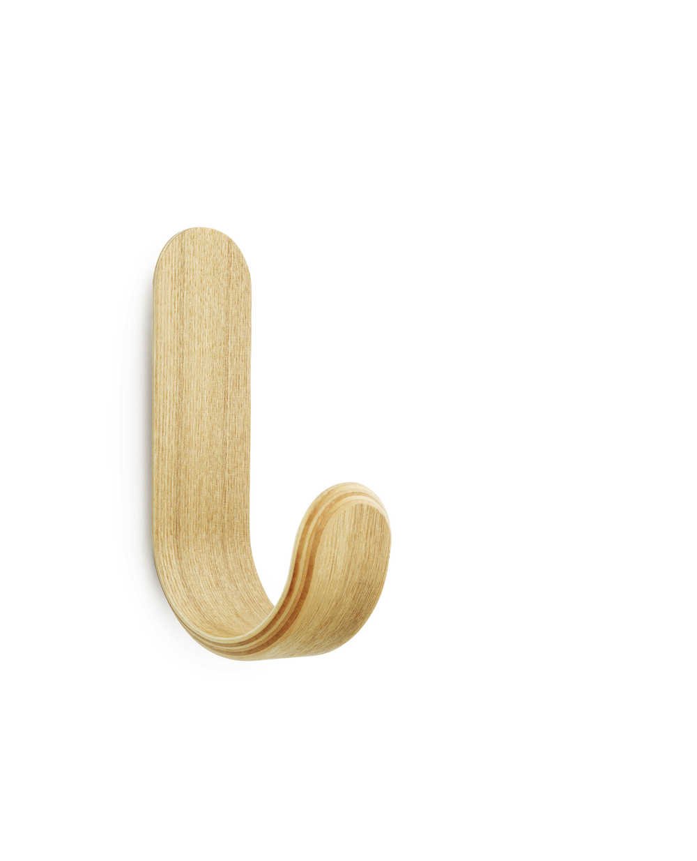 Normann Copenhagen Curve Hook - Wandhaak As - H 17,7 x L 5,3 x D 10 cm 1