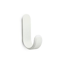 Normann Copenhagen Curve Hook - Wandhaak Wit - H 17,7 x L 5,3 x D 10 cm