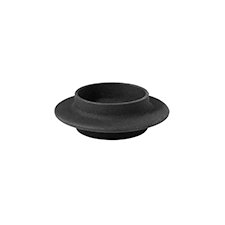 Normann Copenhagen Heima - Kaarsenhouder Zwart - H 4,3 x Ø 13 cm