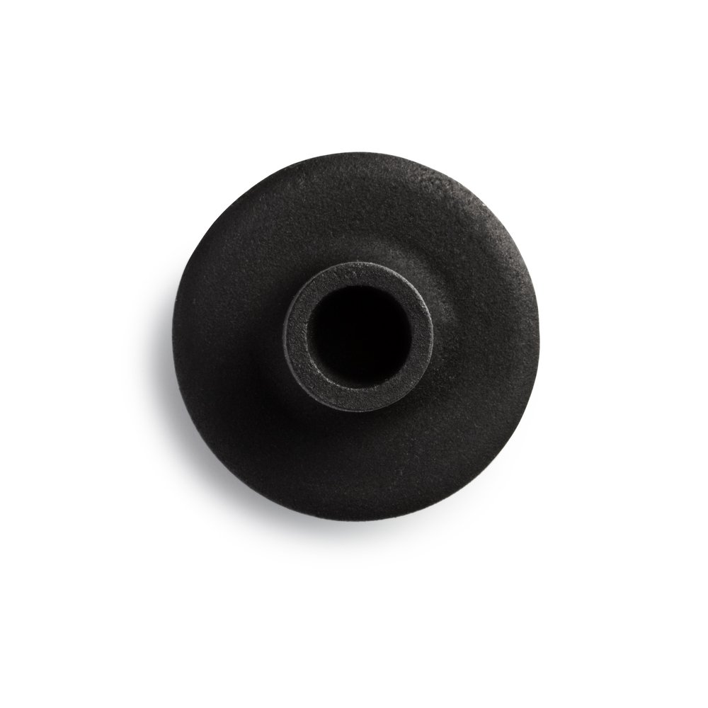 Normann Copenhagen Heima - Kandelaar Zwart - H 6,5 x Ø 8 cm