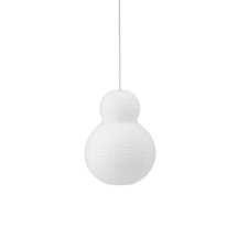 Normann Copenhagen Puff Bubble - Hanglamp Wit - H 50 x Ø 35 cm