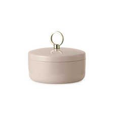 Normann Copenhagen Ring Box - Opbergdoos Zand - H 9,5 x Ø 6 cm