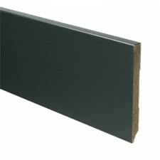 Trots MDF Plint Antraciet | Modern | RAL 7016 | 12 x 120 x 2440 mm