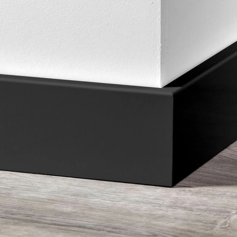 Trots MDF Plint Antraciet | Modern | RAL 7016 | 15 x 70 x 2440 mm