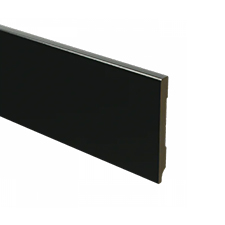 Trots MDF Plint Gitzwart | Modern | RAL 9005 | 9 x 94 x 2440 mm