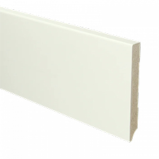 Trots MDF Plint Verkeerswit | Modern | RAL 9016 | 15 x 120 x 2440 mm